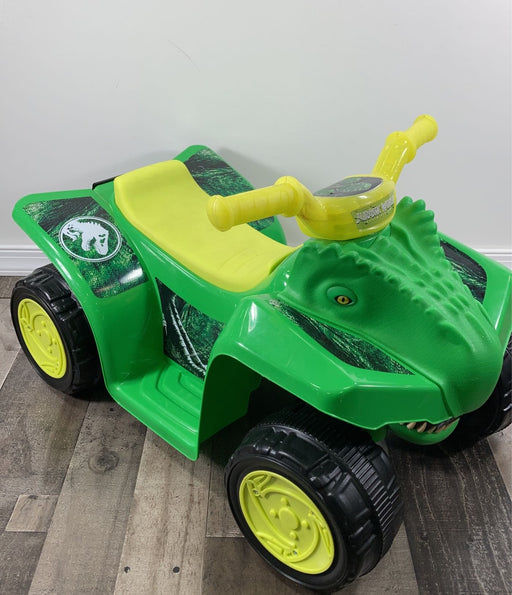 secondhand Dynacraft Jurassic World Motorized Quad Vehicle