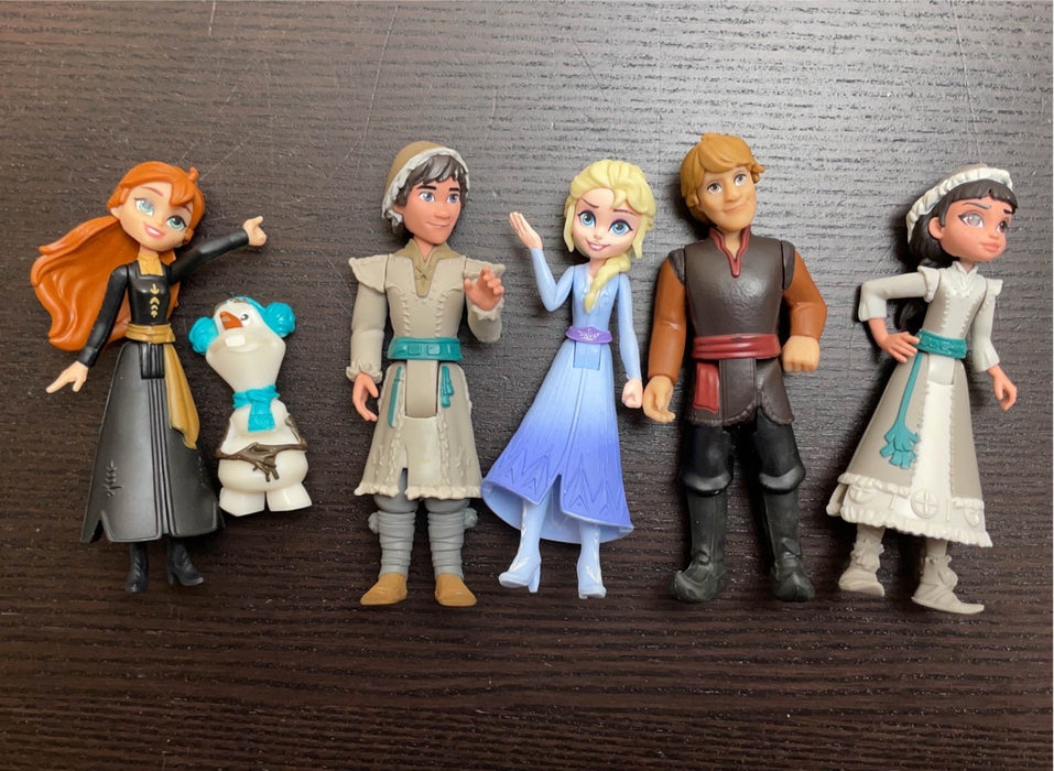 used BUNDLE Disney Toys, -Frozen Figurines