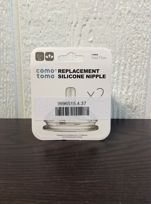 Shop Comotomo Replacement Fast Flow Nipples, 2pk at GoodBuy Gear