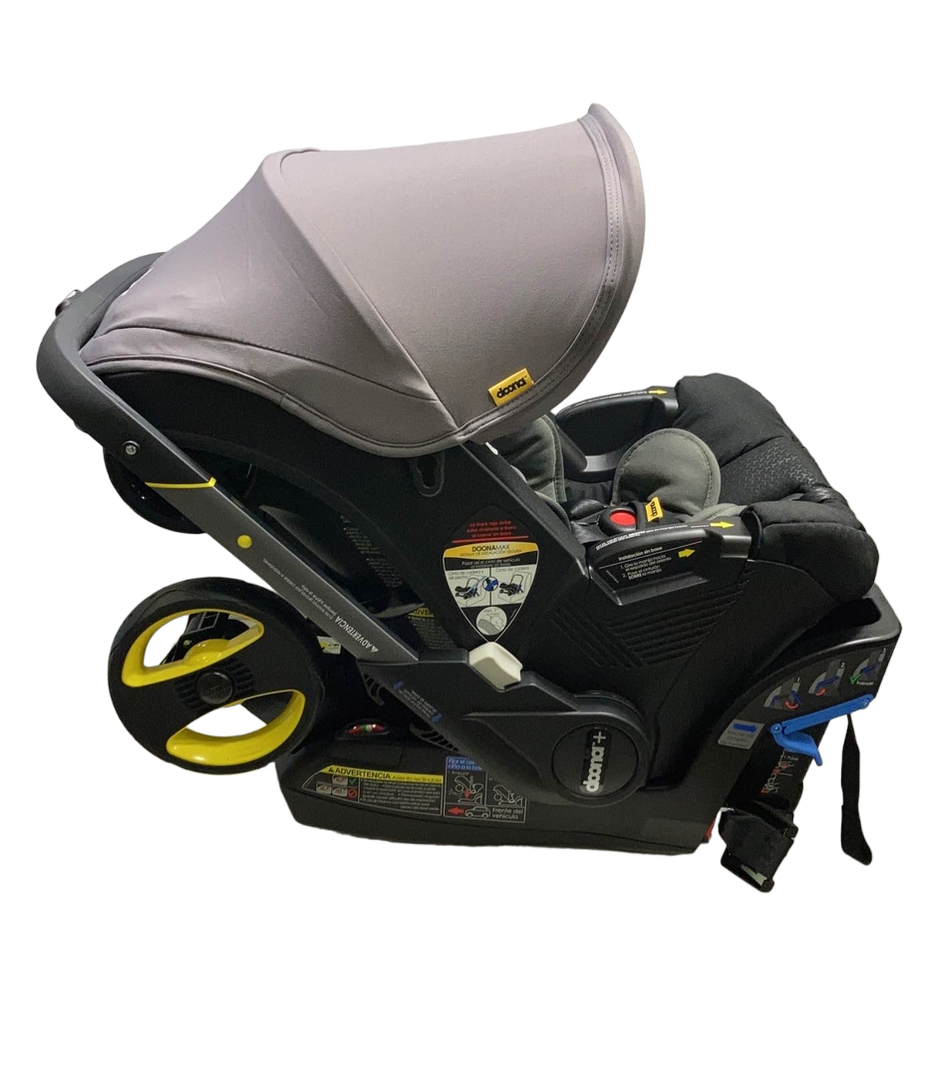 Doona Infant Car Seat & Stroller Combo, 2022, Grey Hound