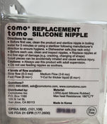 Shop Comotomo Replacement Nipple 2 pack, Slow Flow at GoodBuy Gear