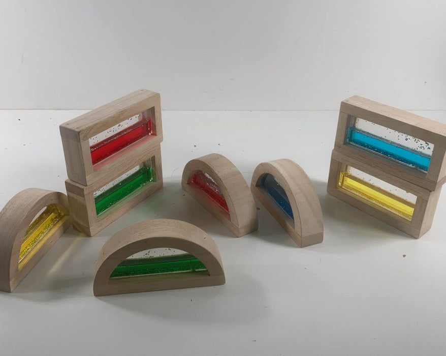 secondhand Rainbow Window Blocks