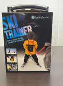 used Lucky Bums Kids Ski Snowboard Harness With Grip N’ Guide Handle, 2 Leashes