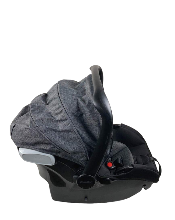 secondhand Evenflo Litemax Pivot Pro Series 2.0 Infant Car Seat, 2021