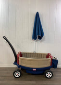 used Little Tikes Deluxe Ride And Relax Wagon, with Umbrella