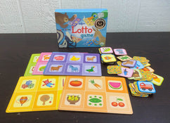 used Eeboo Preschool Lotto Game