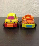 B. toys Pull Back Toddler Cars Wheeee-ls!