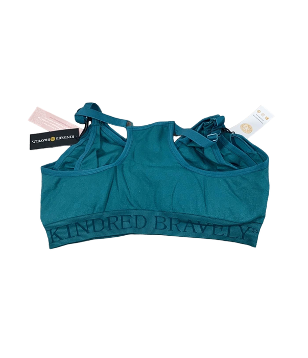 Shop Kindred Bravely Sublime Nursing Sports Bra, Regular, Large, Teal at GoodBuy Gear