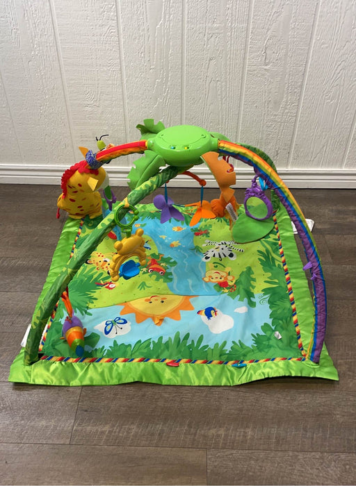 used Fisher Price Rainforest 1-2-3 Musical Gym