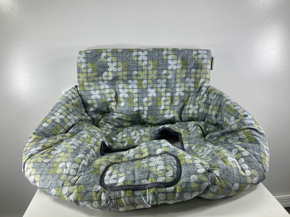 used Summer Infant Deluxe Cushy Cart Cover, Gray/Green