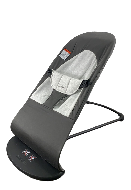 Shop BabyBjorn Bouncer Balance, Black Frame, Dark Gray/Gray at GoodBuy Gear