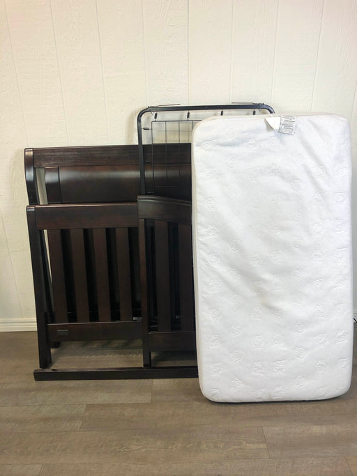 used Simmons Kids Madisson Crib ‘N’ More, With Mattress Espresso