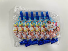 used Cocomelon Birthday Party Supplies 170 Piece