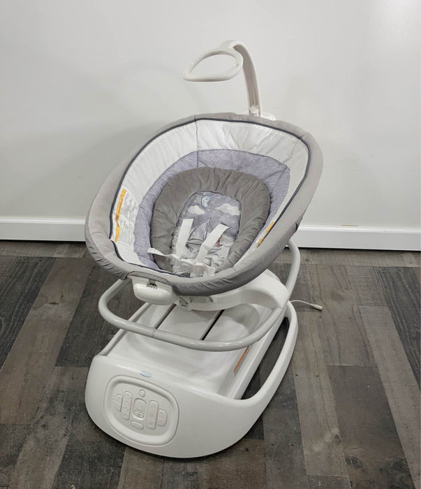 secondhand Graco Sense2Soothe Baby Swing With Cry Detection Technology