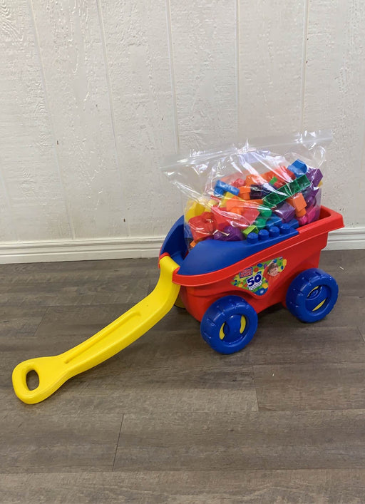 used Mega Bloks Pull 'n Play Wagon