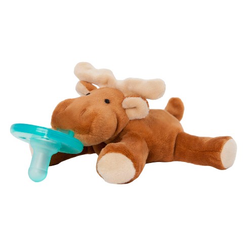 used WubbaNub Pacifier, Moose, --moose
