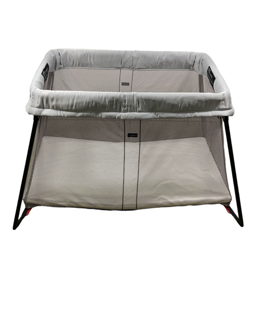 secondhand BabyBjorn Travel Crib Light, Silver