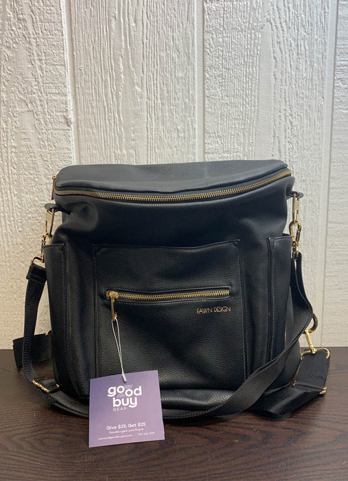 Shop Fawn Design The Original Diaper Bag, Black at GoodBuy Gear