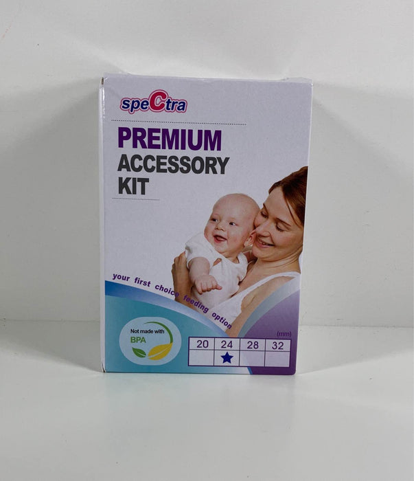 used Spectra Baby 24mm Premium Breast Pump Accessory Kit