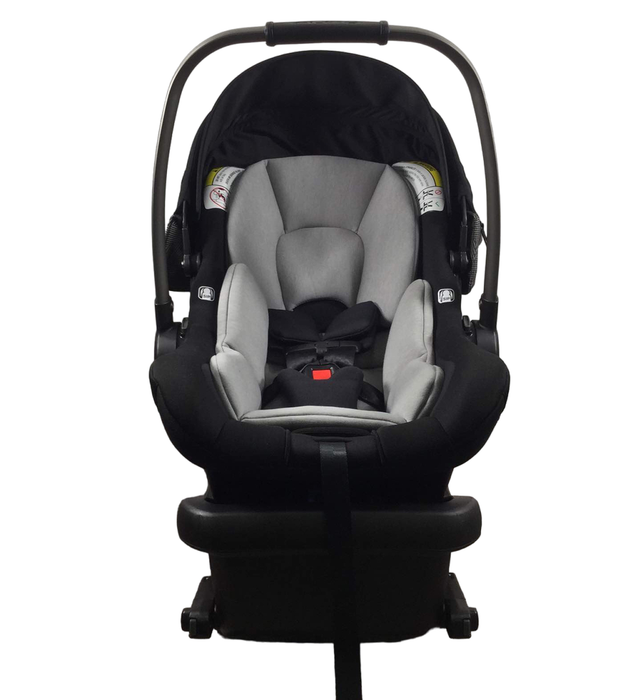 used Nuna Pipa Lite Infant Car Seat, 2018, Caviar