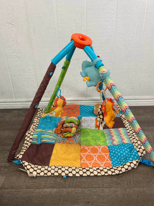 used Infantino Peek And Play Tummy Time Activity Mat