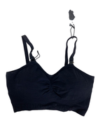 used Kindred Bravely Sublime Hands-Free Pumping & Nursing Bra, Black, Large