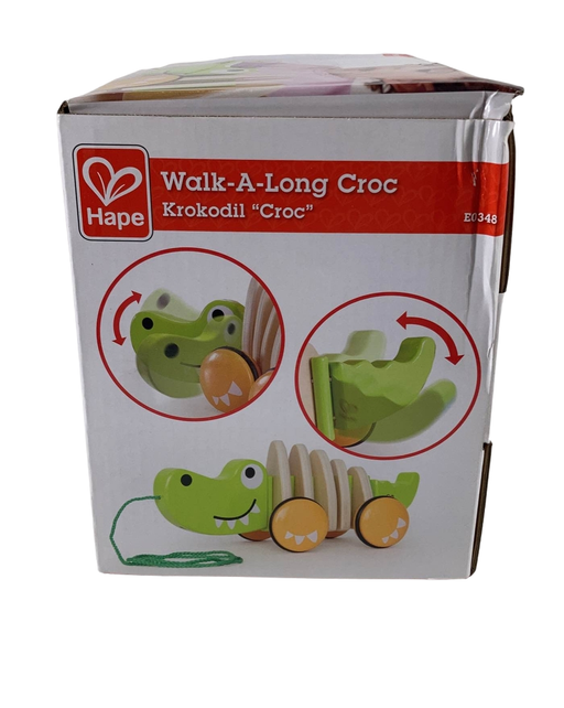 secondhand Hape Walk-A-Long Croc