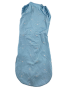 secondhand Happiest Baby Sleepea Swaddle, Medium, Sky Blue Stars