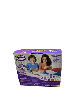 Kinetic Sand, Sandisfying Set with 2lbs of Sand and 10 Tools, Play Sand  Sensory Toys, for Kids Ages 3 and up