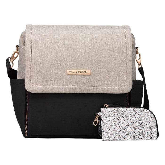 Shop Petunia Pickle Bottom Boxy Backpack Diaper Bag, Sand Black at GoodBuy Gear
