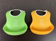 Shop BabyBjorn Feeding Bib Set 2 Pack, Yellow/Green at GoodBuy Gear