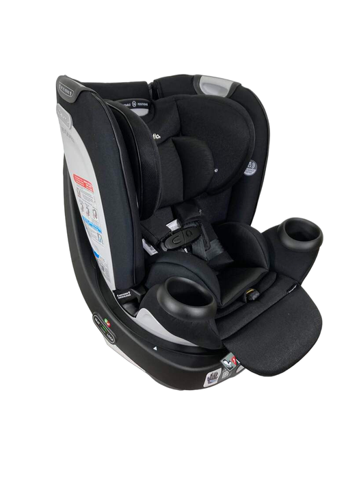 used Evenflo Gold Revolve 360 Rotational All-In-One Convertible Car Seat, Onyx, 2022