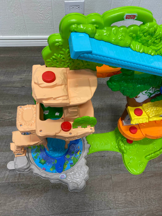 secondhand Fisher Price Little People Share & Care Safari Playset