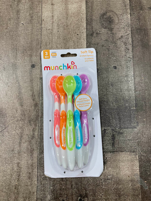 used Munchkin Soft Tip Infant Spoons