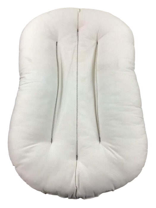 secondhand Snuggle Me Organic Sensory Infant Lounger, Gingerbread