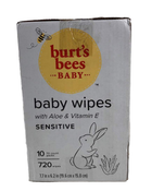Shop Burt's Bees Baby Baby Wipes For Sensitive Skin, 720 count at GoodBuy Gear
