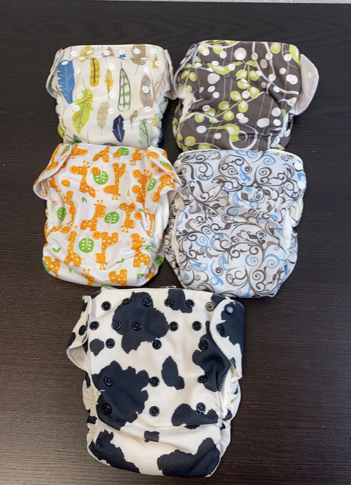 used BUNDLE Cloth Diapers