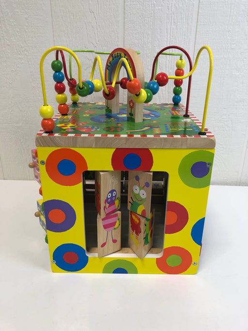 secondhand ALEX Toys Discover My Busy Town Wooden Activity Cube