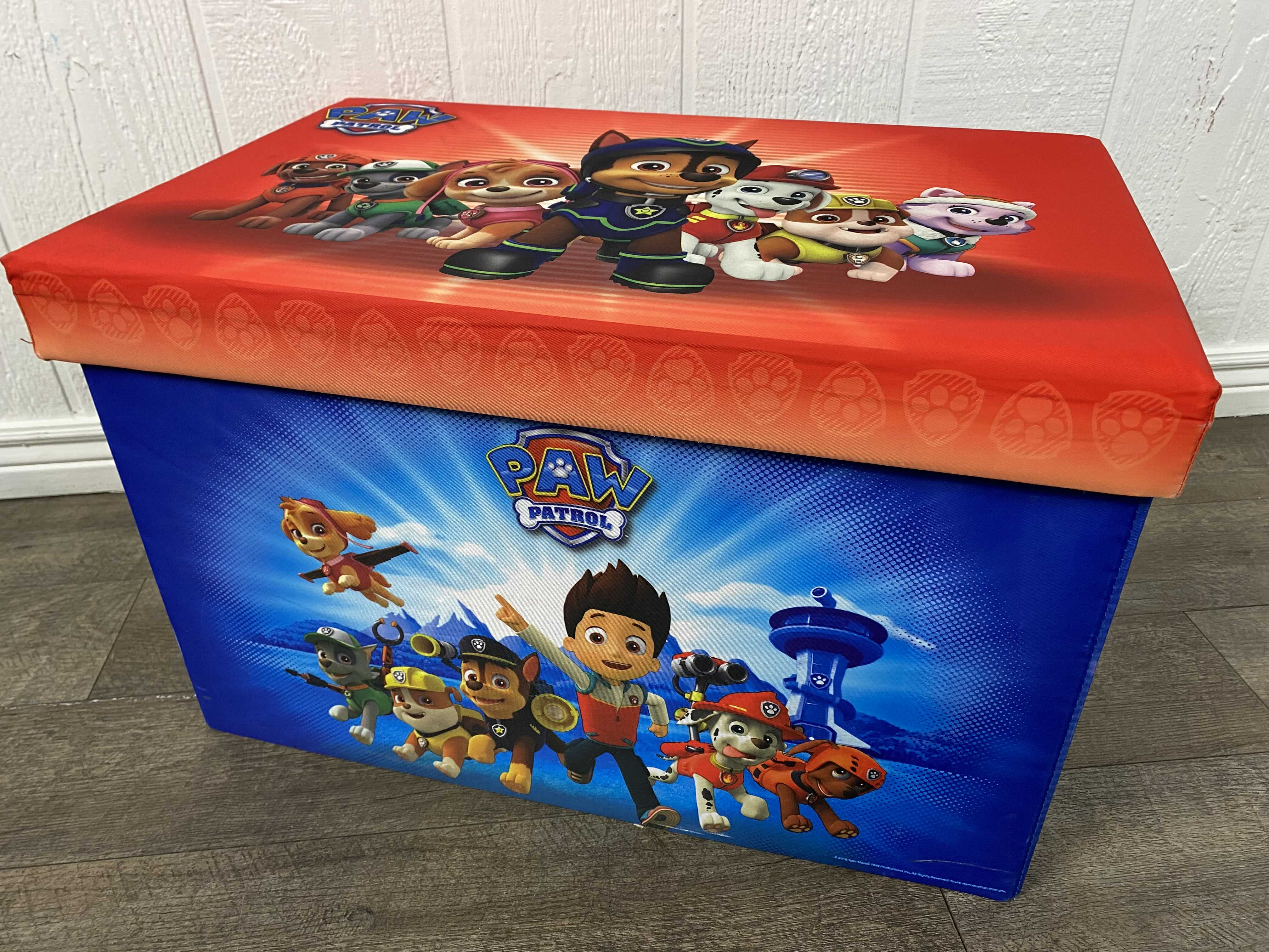 Paw patrol storage sale box