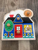 used Melissa & Doug Jumbo Knob Puzzle