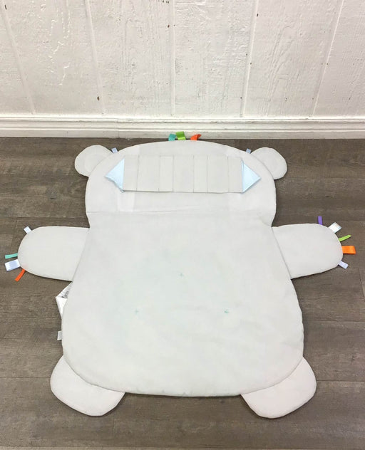 secondhand Bright Starts Tummy Time Prop & Play Mat, Polar Bear