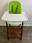 secondhand OXO Tot Sprout High Chair, Green/Walnut