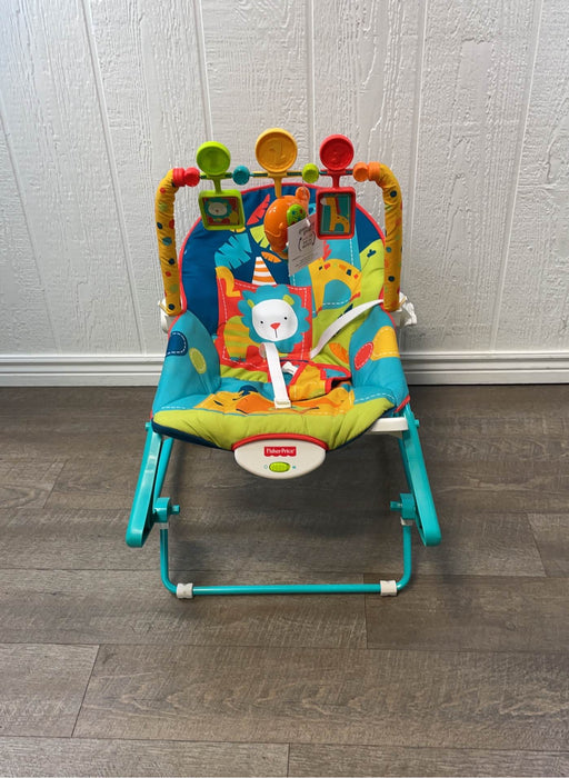 used Fisher Price Deluxe Infant To Toddler Rocker