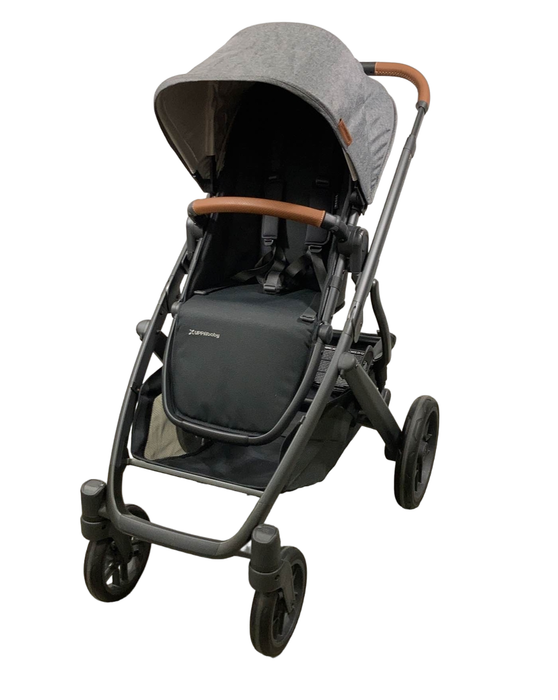 secondhand UPPAbaby VISTA V2 Stroller, 2023, Greyson (Charcoal Melange)