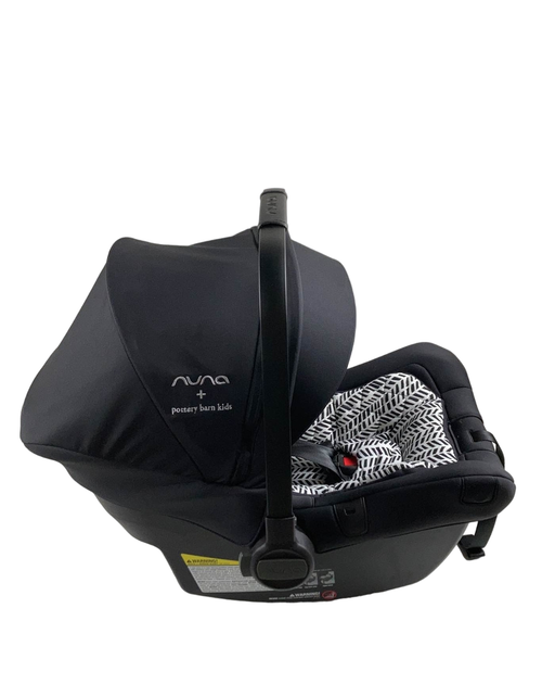 secondhand Nuna Pipa Lite LX Infant Car Seat, Broken Arrow Caviar