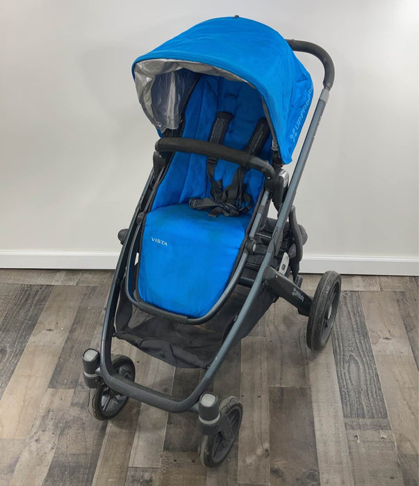 used UPPAbaby VISTA Stroller, Georgie (Marine Blue), 2015