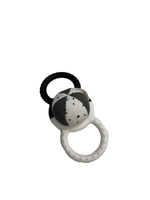 Silicone rattle with removable ball online