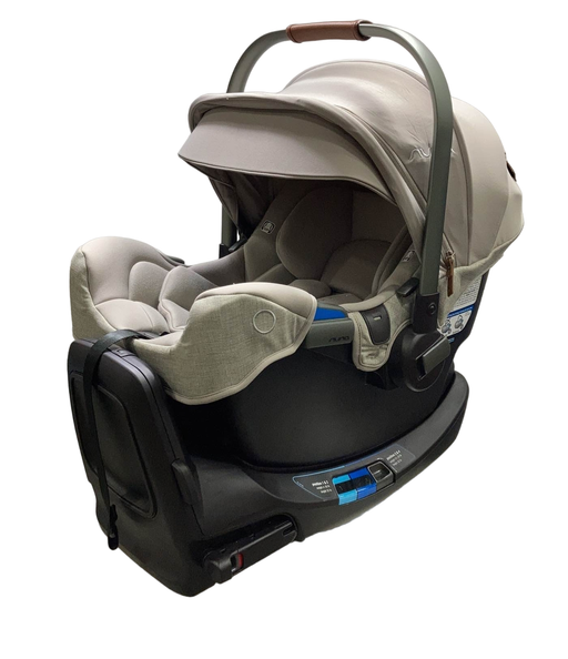 used Nuna PIPA rx Infant Car Seat with RELX Base, 2023, Hazelwood