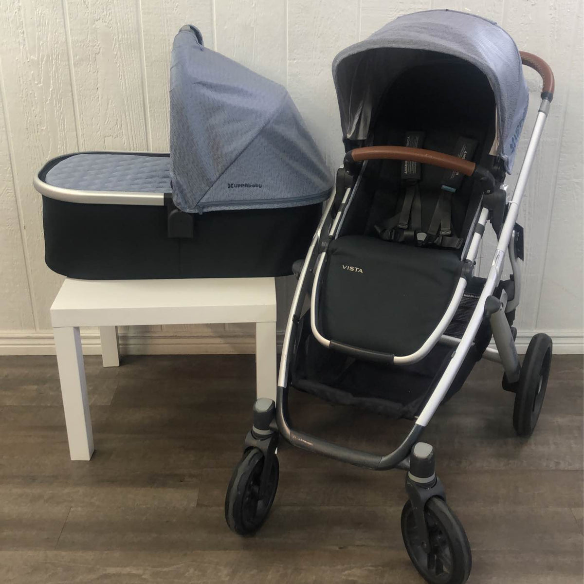 uppababy vista 2018 gregory UPPAbaby VISTA Stroller, Gregory (Blue Melange), 2019