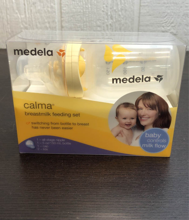 used Medela Medela Calma Breast Milk Feeding Set